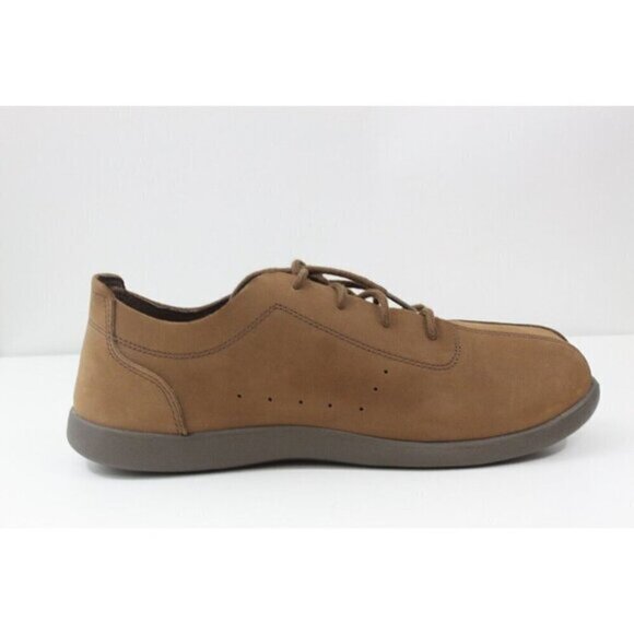 Crocs Men Shoes Venture Loafer Casual Lace Up Nubuck Leather Brown Size 10 - Picture 8 of 15